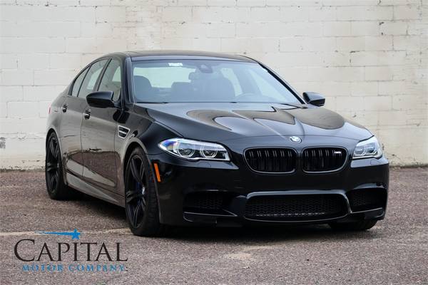Blacked Out '16 BMW M5 w/V8, M-Driving Mode, 20" Wheels! for sale in Eau Claire, WI