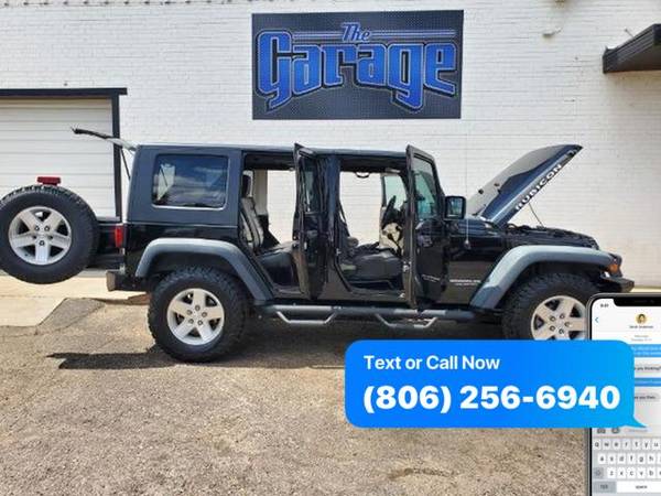 2010 Jeep Wrangler Unlimited Rubicon 4x4 4dr SUV -GUARANTEED CREDIT... for sale in Lubbock, TX – photo 4