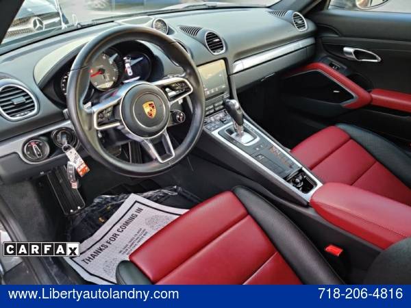 2018 Porsche 718 Cayman S 2dr Coupe - cars & trucks - by dealer -... for sale in Jamaica, NY – photo 13
