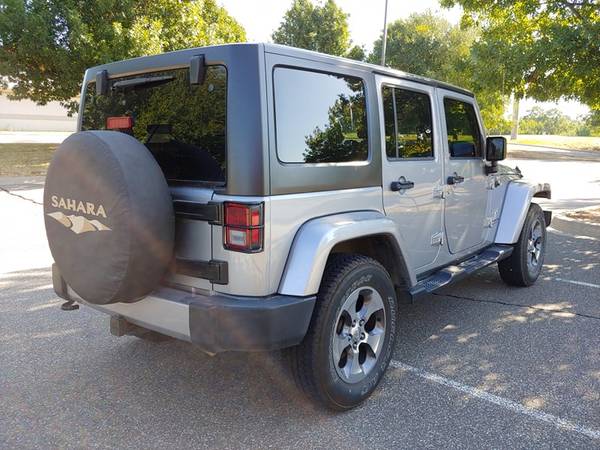 2016 JEEP WRANGLER UNLIMITED SAHARA HARD TOP! ONLY 37,000 MILES! NAV! for sale in Norman, TX – photo 3