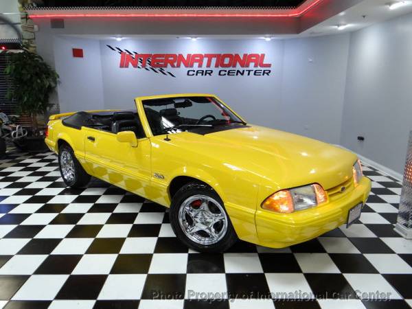 1993 *Ford* *Mustang* *2dr Convertible LX 5.0L* Yell for sale in Lombard, IL