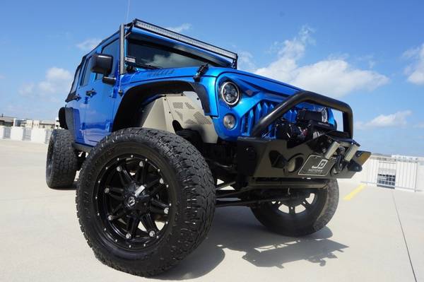 2015 Jeep Wrangler Unlimited *(( 6 SPEED MANUAL ))* CUSTOM JEEPS !!! for sale in Austin, TX – photo 3