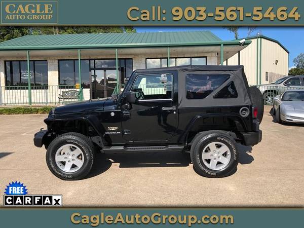 2008 Jeep Wrangler 4WD 2dr Sahara for sale in Tyler, TX