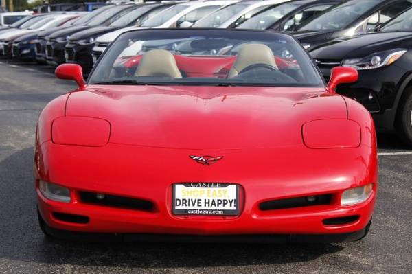 2000 Chevy Chevrolet Corvette Base Convertible Torch Red for sale in Villa Park, IL – photo 5
