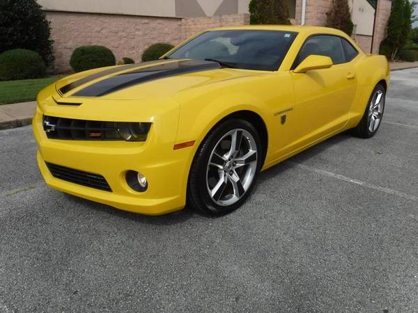2010 Chevy Chevrolet Camaro SS 2dr Coupe w/2SS coupe Yellow for sale in Springdale, AR – photo 2