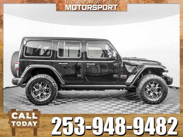 *LEATHER* 2018 *Jeep Wrangler* Unlimited Rubicon 4x4 for sale in PUYALLUP, WA – photo 4
