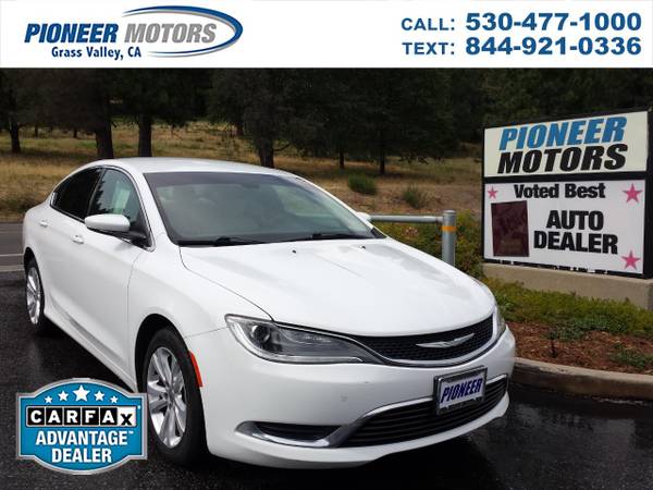 2015 Chrysler 200 Limited - - by dealer - vehicle for sale in Grass Valley, NV