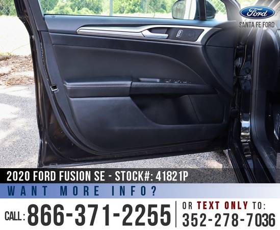 2020 Ford Fusion SE WiFi Hotspot - SYNC - Backup Camera for sale in Alachua, FL – photo 11