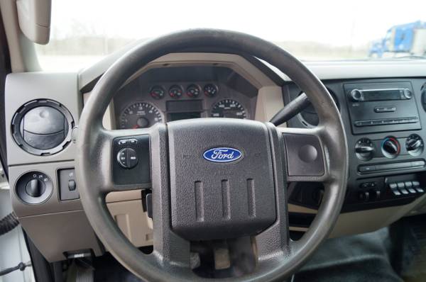 2009 Ford F450 4x4 - Flatbed w/ 16.5ft Crane - 4WD 6.8L V10 Triton... for sale in Dassel, MN – photo 11