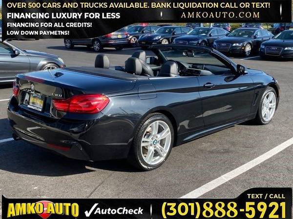 2018 BMW 430i xDrive AWD 430i xDrive 2dr Convertible 3000 DOWN for sale in Laurel, MD – photo 9