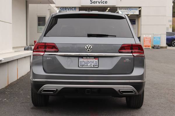 2018 VW Volkswagen Atlas SEL Sport Utility suv Platinum Gray - cars for sale in Colma, CA – photo 7