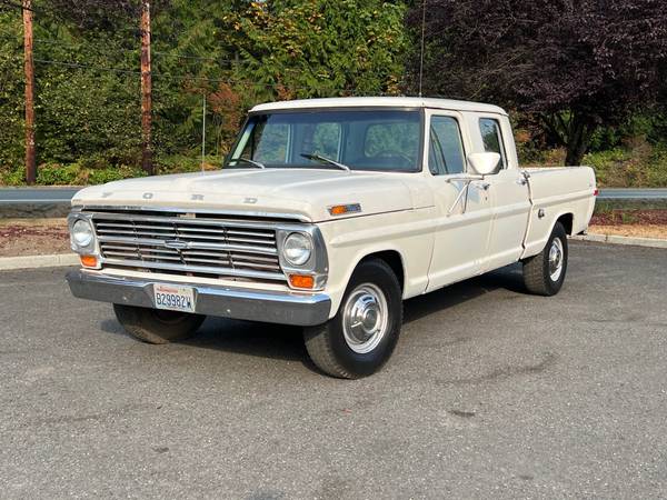 1972 Ford F250 Crew Cab 2 Wheel Drive - - by dealer for sale in Lake Stevens, WA