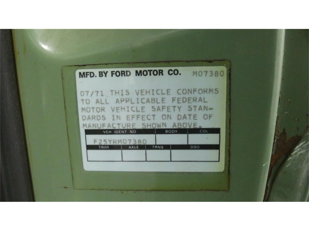 1971 Ford F250 for sale in Lithia Springs, GA – photo 62