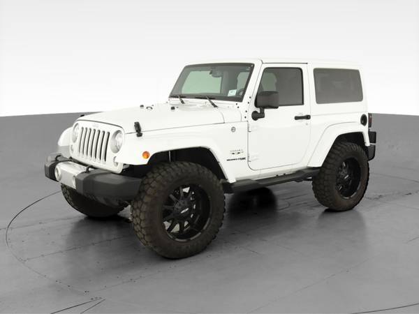2018 Jeep Wrangler Sahara (JK) Sport Utility 2D suv White - FINANCE... for sale in Harker Heights, TX – photo 3
