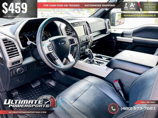 459/mo - 2015 Ford F150 F 150 F-150 Lariat GUARANTEED APPROVAL for sale in Scottsdale, AZ – photo 11