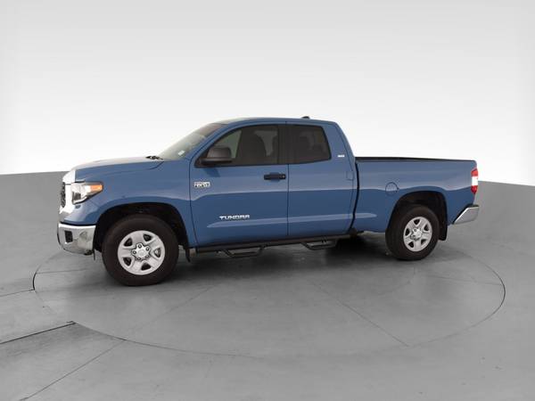 2020 Toyota Tundra Double Cab SR5 Pickup 4D 6 1/2 ft pickup Blue - -... for sale in South El Monte, CA – photo 4