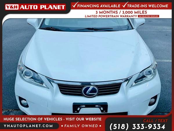 267/mo - 2013 Lexus CT 200h 200 h 200-h BaseHatchback - cars & for sale in West Sand Lake, NY – photo 5