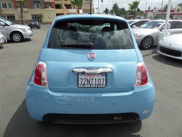 2015 Fiat 500 Electric 24k miles!! warranty loaded heated seats auto... for sale in Escondido, CA – photo 8