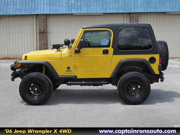 '06 JEEP WRANGLER 4X4 w/ Leather, Hardtop, Lift, New Tires, LOW MILES! for sale in Saraland, AL – photo 16