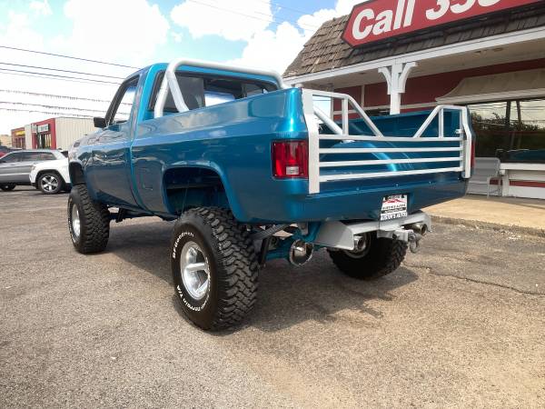 1985 CHEVY K10/C10 CUSTOM FRAME OFF BUILD/RESTORATION - cars & for sale in Amarillo, TX – photo 3