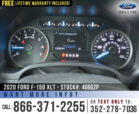2020 Ford F150 XLT 4WD *** Camera, FordPass Connect, SIRIUS *** -... for sale in Alachua, FL – photo 15