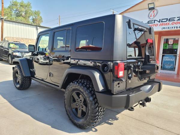 2009 Jeep Wrangler Unlimited 4WD 4dr Rubicon - - by for sale in El Paso, TX – photo 4