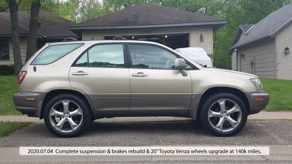 2000 Lexus RX300 AWD - Mechanics Special for sale in Big Falls, MN – photo 9