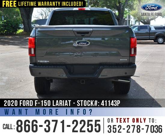 2020 FORD F150 LARIAT Leather Seats - Ecoboost - SYNC - cars for sale in Alachua, GA – photo 6