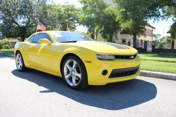 2014 CHEVROLET CAMARO LT COUPE for sale in Hollywood, FL – photo 9