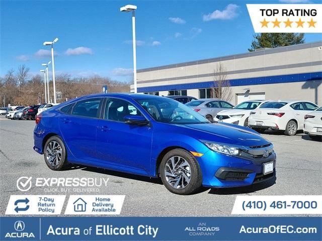 2018 Honda Civic EX for sale in Ellicott City, MD
