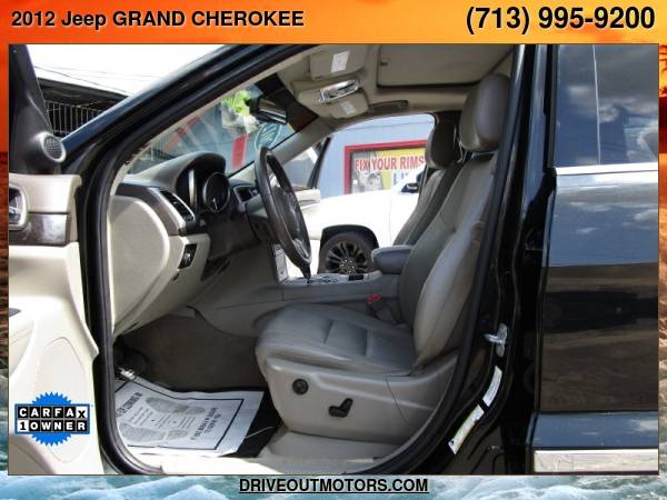 2012 JEEP GRAND CHEROKEE - cars & trucks - by dealer - vehicle... for sale in Houston, TX – photo 8