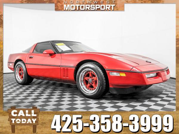 *LEATHER* 1986 *Chevrolet Corvette* RWD for sale in Lynnwood, WA