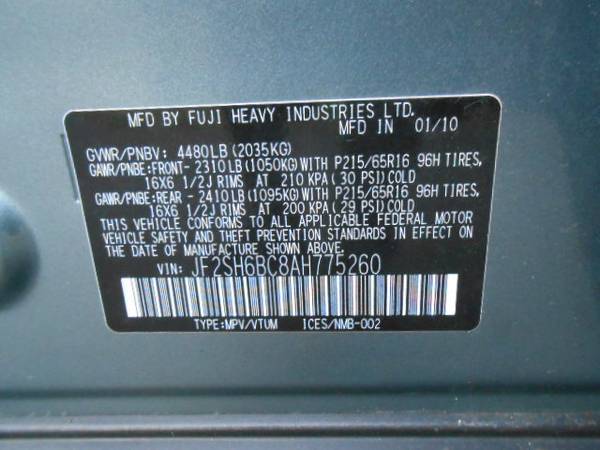 2010 Subaru Forester 2 5i AWD 113k Miles Automatic Major Service for sale in Seymour, CT – photo 22