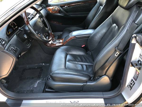 2002 Mercedes Benz CL600 Coupe AMG Sport V12 only 79K Miles! Nice car for sale in Naples, FL – photo 11