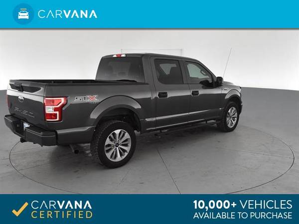 2018 Ford F150 SuperCrew Cab XL Pickup 4D 5 1/2 ft pickup Dk. Gray - for sale in Albuquerque, NM – photo 11