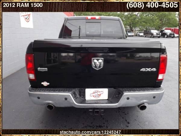 2012 Ram 1500 4WD Crew Cab 140.5" Laramie with Front center seat... for sale in Janesville, WI – photo 4