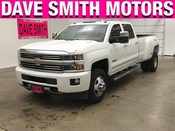 2015 Chevrolet Silverado Diesel 4x4 4WD Chevy High Country Crew Cab 16 for sale in Kellogg, ID