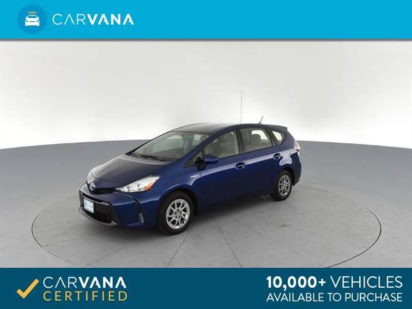 2017 Toyota Prius v Four Wagon 4D wagon Blue - FINANCE ONLINE for sale in Atlanta, MD – photo 6