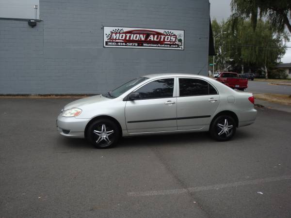 2003 TOYOTA COROLLA 4-DOOR 4-CYL AUTO AC PS 132K MILES WOW !!! for sale in LONGVIEW WA 98632, OR – photo 3