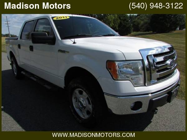 2011 Ford F-150 XLT SuperCrew 5.5-ft. Bed 4WD for sale in Madison, VA – photo 4