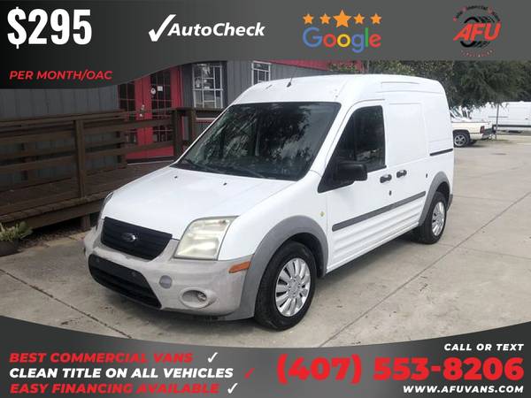295/mo - 2012 Ford Transit Connect Cargo XL Van 4D 4 D 4-D - cars & for sale in Kissimmee, FL