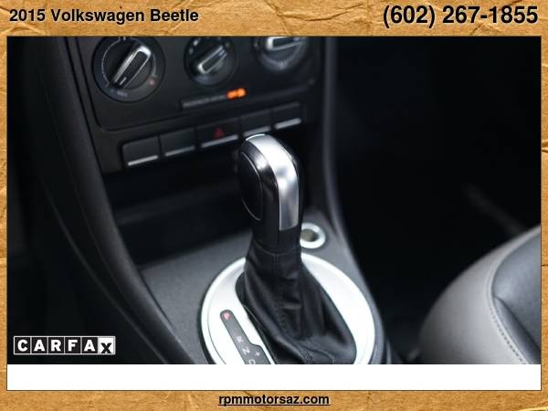 2015 Volkswagen Beetle - cars & trucks - by dealer - vehicle... for sale in Phoenix, AZ – photo 19