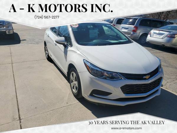 2017 Chevrolet Chevy Cruze LS Auto 4dr Sedan EVERYONE IS APPROVED! -... for sale in Vandergrift, PA