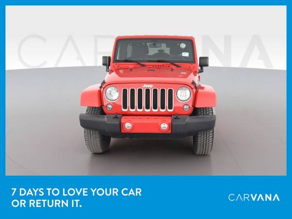 2016 Jeep Wrangler Unlimited Sahara Sport Utility 4D suv Red for sale in El Paso, TX – photo 13