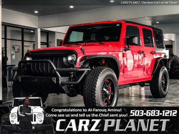 2013 Jeep Wrangler Unlimited Sport 4WD SUV HARD TOP JEEP WRANGLER 4X4 for sale in Gladstone, OR