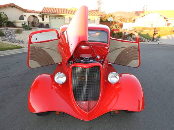 1934 Ford 3 window coupe, Glass Car Registered as a real 34 Ford for sale in El Cajon, CA – photo 18
