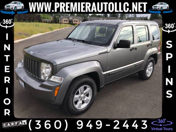 2012 Jeep Liberty 4x4 (360* INTERIOR VIEW ) for sale in Vancouver, OR