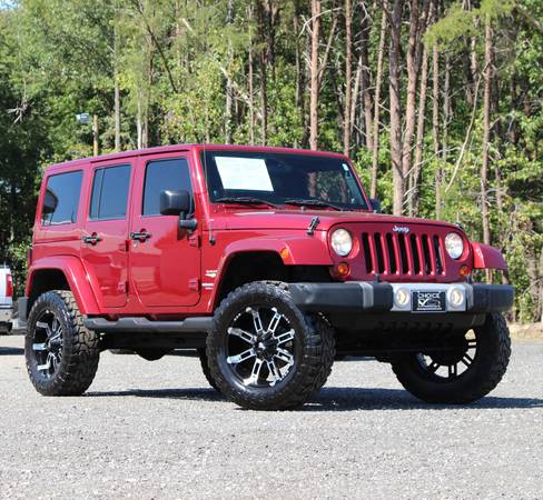 🍒3 INCH RCX LIFTED🔥2012 JEEP WRANGLER UNLIMITED SAHARA 4X4 #EYEFULL for sale in KERNERSVILLE, NC – photo 2