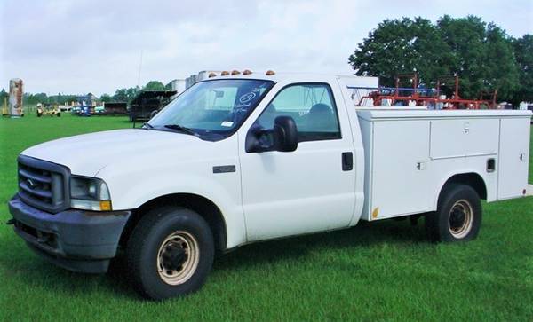 2003 Ford F-350 truck, 9' Reading utility body, 170K, good cond. F350 for sale in Duette, FL