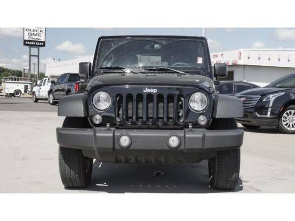 2018 Jeep WRANGLER JK UNLIMITED SUV SPORT S - Black Clearcoat for sale in Corsicana, TX – photo 2